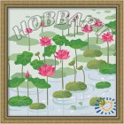 В рамке Кувшинки Раскраска по номерам на холсте Hobbart HB3030011
