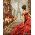 Однажды в Париже Раскраска картина по номерам на холсте