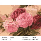 Количество цветов и сложность Оттенки розового Раскраска мини по номерам KH0033