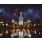  Московский университет Раскраска картина по номерам на холсте KH0119