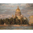  Исаакиевский собор. Санкт-Петербург Раскраска картина по номерам на холсте KH0132