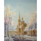  Адмиралтейство. Санкт-Петербург Раскраска картина по номерам на холсте KH0139