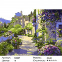 Бургундия Раскраска картина по номерам акриловыми красками на холсте Menglei