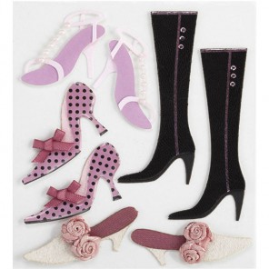Туфли и сапожки Стикеры для скрапбукинга, кардмейкинга Марта Стюарт Martha Stewart