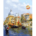 Лазурь Венеции Раскраска картина по номерам на холсте