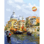 Количество цветов и сложность Лазурь Венеции Раскраска картина по номерам на холсте MG6469
