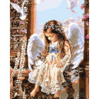  Ждущий ангел Алмазная вышивка мозаика LZG001