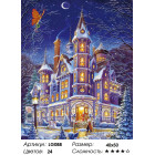 Количество цветов и сложность Зимняя сказка Алмазная мозаика на подрамнике