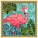 Экзотический фламинго Набор для создания картины из пайеток