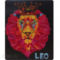 Лео Алмазная вышивка мозаика Color Kit