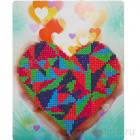  Сердце в Ваших руках Алмазная вышивка мозаика Color Kit M004