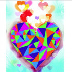  Сердце в Ваших руках Алмазная вышивка мозаика Color Kit M004