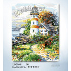 Количество цветов и сложность Путеводитель Раскраска по номерам на холсте Hobbart HB4050172-Lite