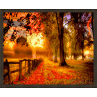 N181 Осенняя мелодия Раскраска картина по номерам на холсте