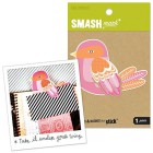 Розовая птица Украшение Smash ( Смэш ) для скрапбукинга K&Company