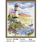 Количество цветов и сложность Морской пейзаж Алмазная вышивка мозаика на подрамнике  EW10088
