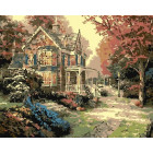  Волшебный домик Раскраска картина по номерам на холсте MG6098