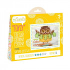 Упаковка Сова с ёлочками Картина из шерсти Toyzy TZ-P029