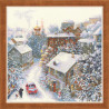  Снежная зима Набор для вышивания Риолис 1678