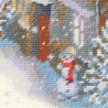  Снежная зима Набор для вышивания Риолис 1678