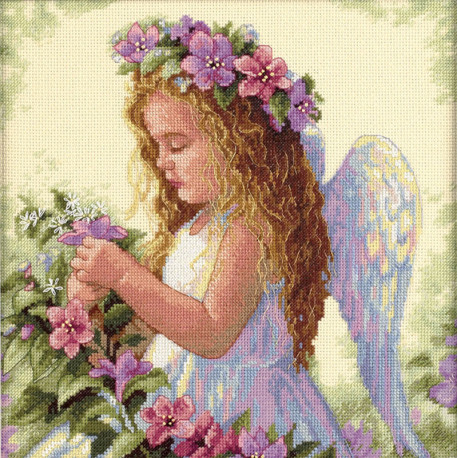 Цветочный ангел 35229 Набор для вышивания Dimensions ( Дименшенс )