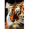  Свет тигра Раскраска по номерам на холсте Живопись по номерам A204