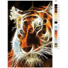 Схема Свет тигра Раскраска по номерам на холсте Живопись по номерам A204