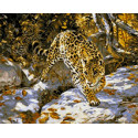  Леопарды Алмазная мозаика вышивка Паутинка М-368