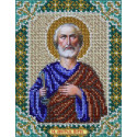 Святой Пётр Набор для частичной вышивки бисером Паутинка