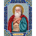 Святой Илья Набор для частичной вышивки бисером Паутинка