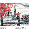 Количество цветов и сложность Осень в Лондоне Раскраска по номерам на холсте Живопись по номерам RO65