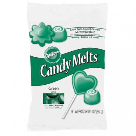 Темно-зеленый цвет Тающая конфетка Candy Melts Wilton ( Вилтон )