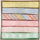 Spots & Stripes Pastels набор Ленты для скрапбукинга, кардмейкинга Docrafts