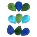 Капли сине-зеленые 213 Стразы набор Decopatch