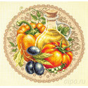  Средиземноморский салат Набор для вышивания Чудесная игла 54-01
