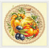 В рамке Средиземноморский салат Набор для вышивания Чудесная игла 54-01