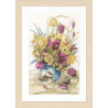 В рамке Flowers & lapwing Набор для вышивания LanArte PN-0169671
