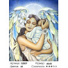 Количество цветов и сложность Ангел с младенцем Раскраска картина по номерам на холсте Q3857