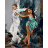  Современное Танго Раскраска картина по номерам на холсте GX27028