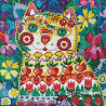  Кот в окошке Алмазная вышивка мозаика на подрамнике Белоснежка 359-ST-S