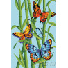  Яркие бабочки Раскраска по номерам на холсте Molly KH0259