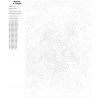 Схема Лев повелитель Раскраска по номерам на холсте Живопись по номерам ANNA-11080