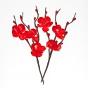 Цветы вишни красные Цветы бумажные Украшение для скрапбукинга, кардмейкинга Scrapberry's