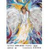 Количество цветов и сложность Печальный ангел Раскраска по номерам на холсте Живопись по номерам KTMK-281361