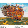 Количество цветов и сложность Летающий замок Раскраска по номерам на холсте Живопись по номерам Z-Z328921