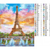 Раскладка Фонтаны в Париже Алмазная вышивка мозаика DI-H053