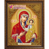 В рамке Икона Божией Матери Смоленская Алмазная вышивка мозаика АЖ-5072