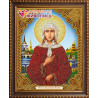 В рамке Икона Святая Ксения Алмазная вышивка мозаика АЖ-5066