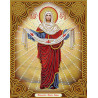  Икона Покров Пресвятой Богородицы Алмазная вышивка мозаика АЖ-5021