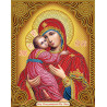  Икона Владимирская Богородица Алмазная вышивка мозаика АЖ-5034